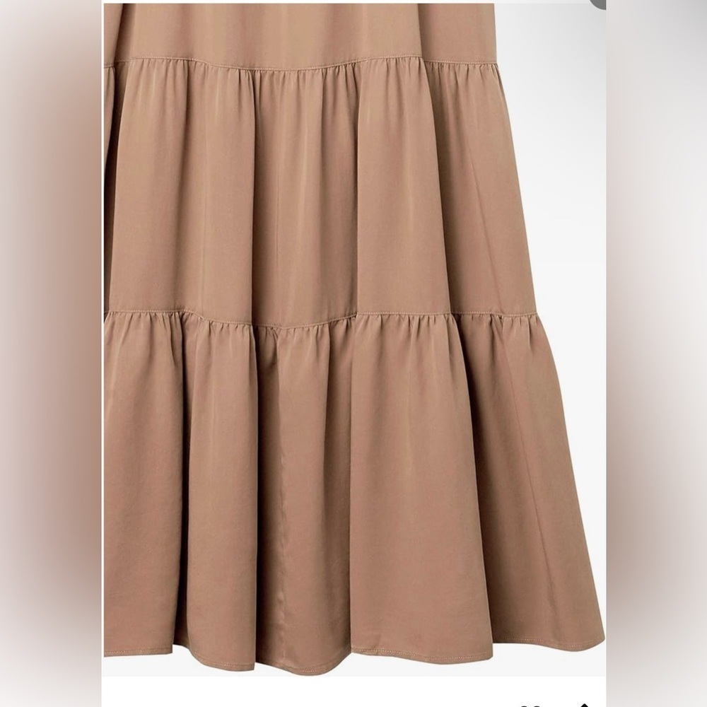 Chic Tan Maxi Dress for Women - Picture 5 of 14